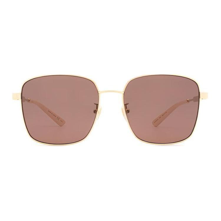 Солнцезащитные очки Gucci Rectangular Metal Sunglasses - изображение 3