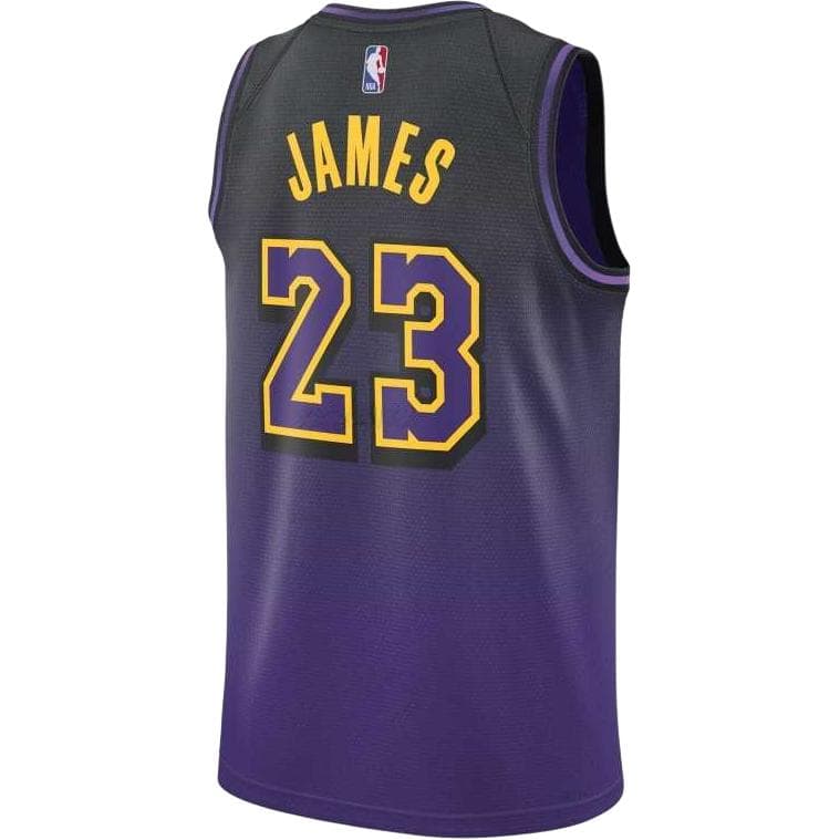 Баскетбольная майка Nike LAL MNK DF SWGMN JSY CE - изображение 2