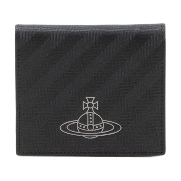 Кошелек Vivienne Westwood Vivienne Westwood Коровья кожа Кошелек Мини-версия Женский Черный Клетка - изображение 1