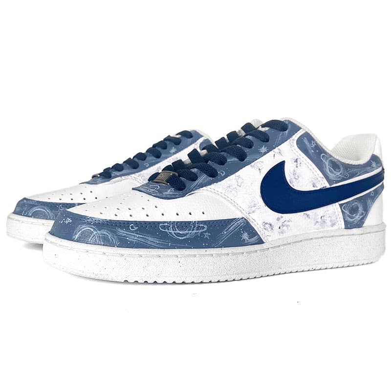 Кроссовки Nike Court Vision 1 White Blue - изображение 4