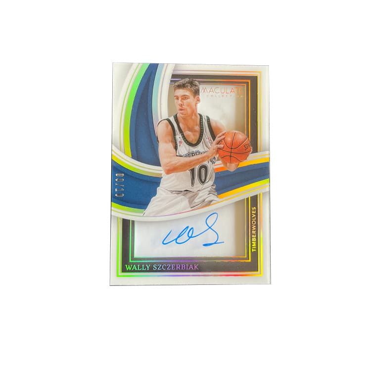 Коллекционные карточки PANINI 2022 23 SANDBOX Подпись Timberwolves Szebiak 09 10 Выпуск Подписанная Карта Карта Состояние Пройдет - изображение 1