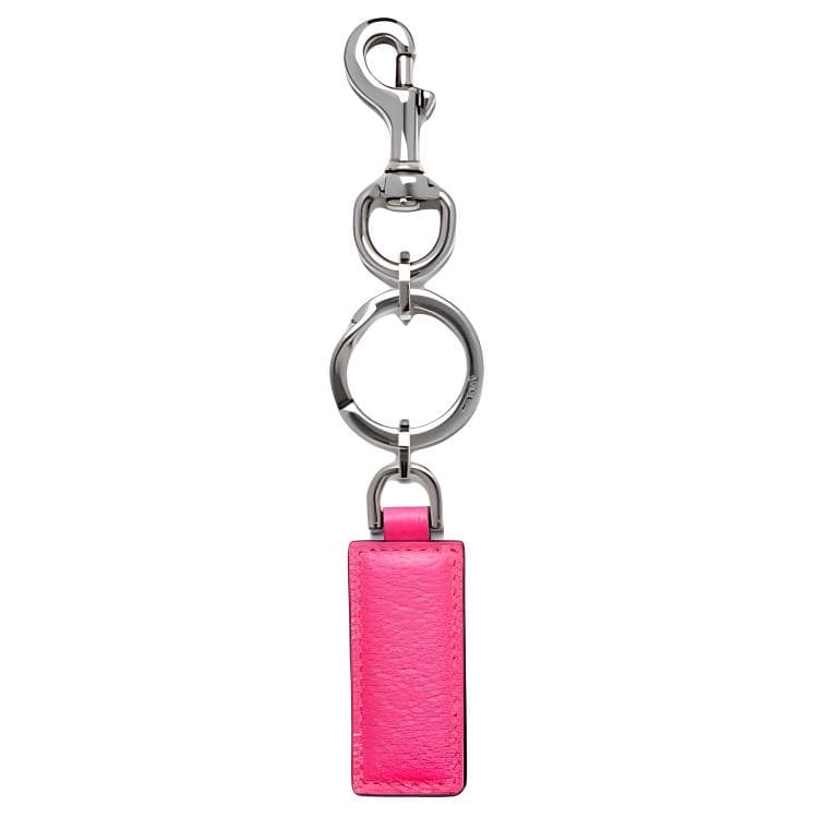 Кулон Gucci Логотип бренда Цвет холста Keychains Women's Бежевый - изображение 2
