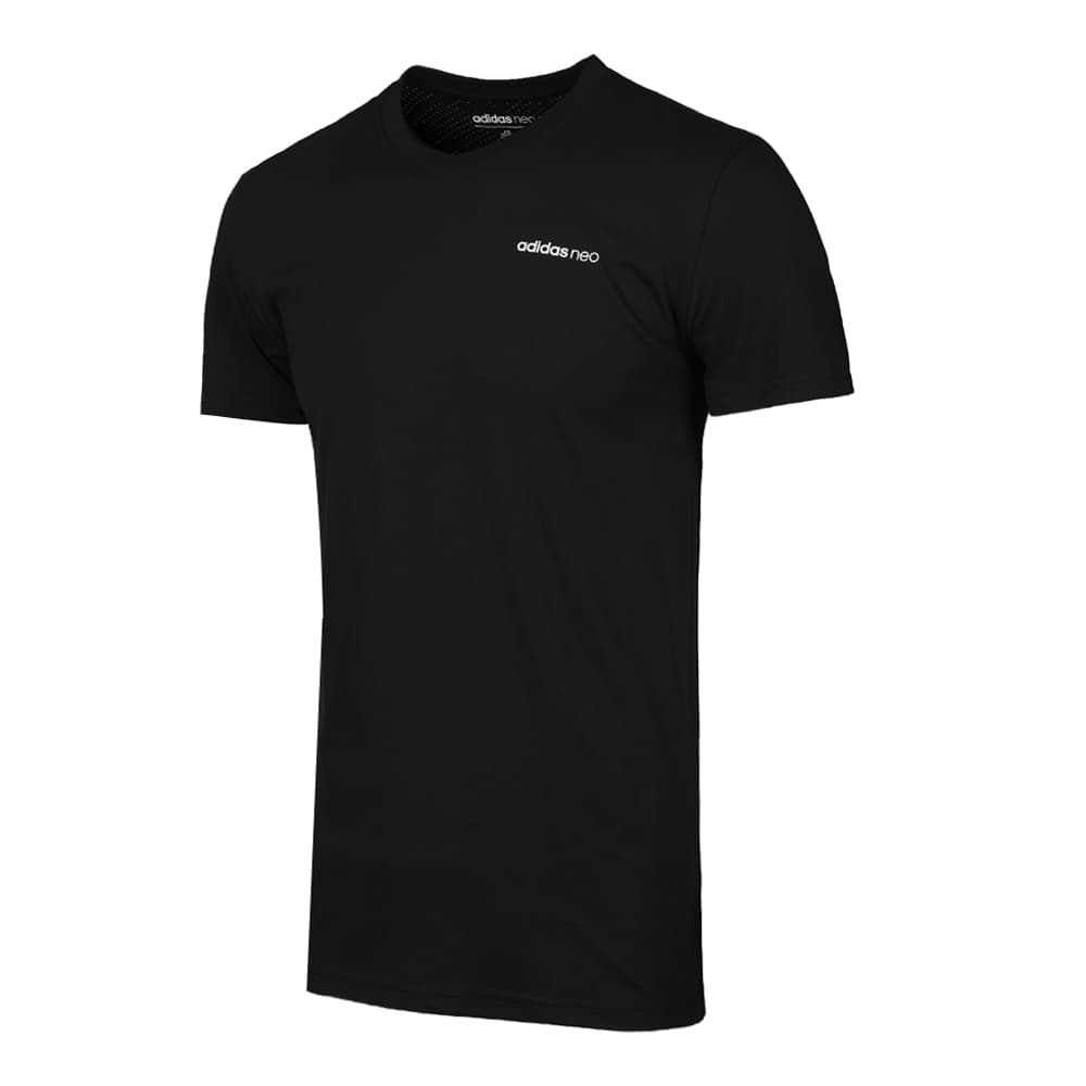 Футболка Adidas Neo Y Fav Tee 3 T Рубашка Мужская Черная - изображение 3