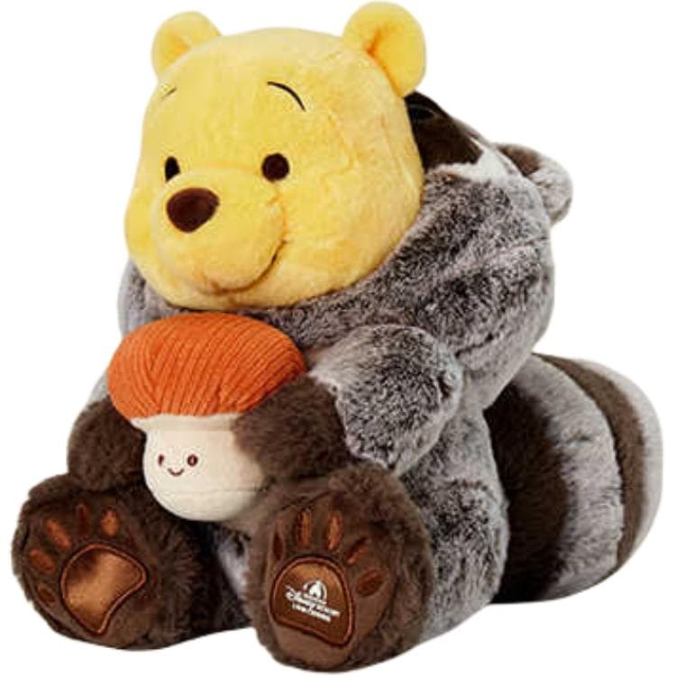 Мягкая игрушка Коллекция Disney Winnie The Pooh Енот Исцеление Кукла Мягкая Игрушка Шанхайский Дисней H23см - изображение 2