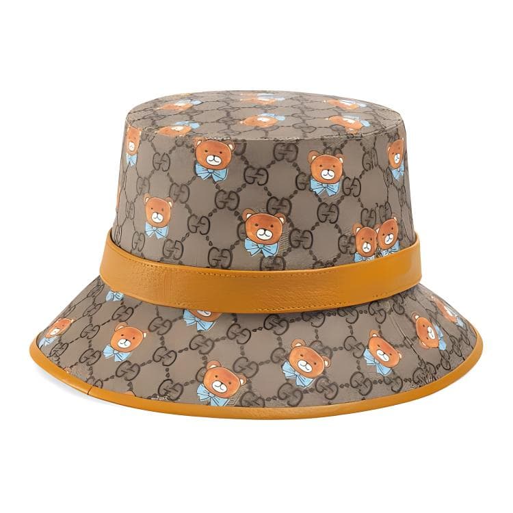 Панама Gucci KAI Teddy Bear Bucket Hat - изображение 3
