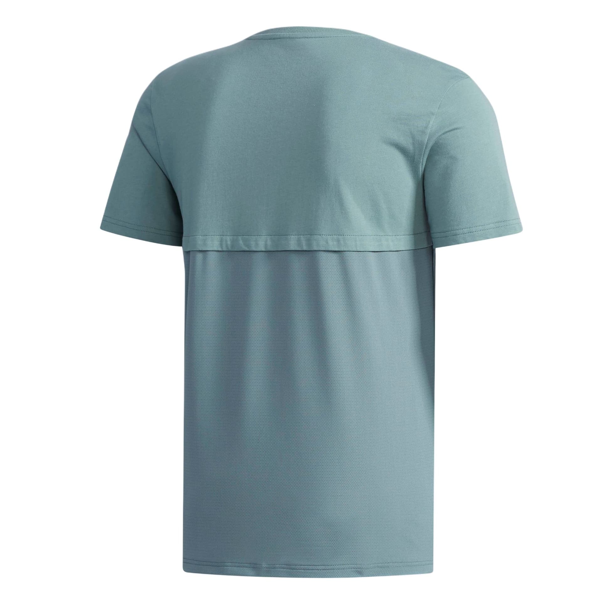 Футболка Adidas Neo T Рубашка Мужская Павлиний Зеленый - изображение 2