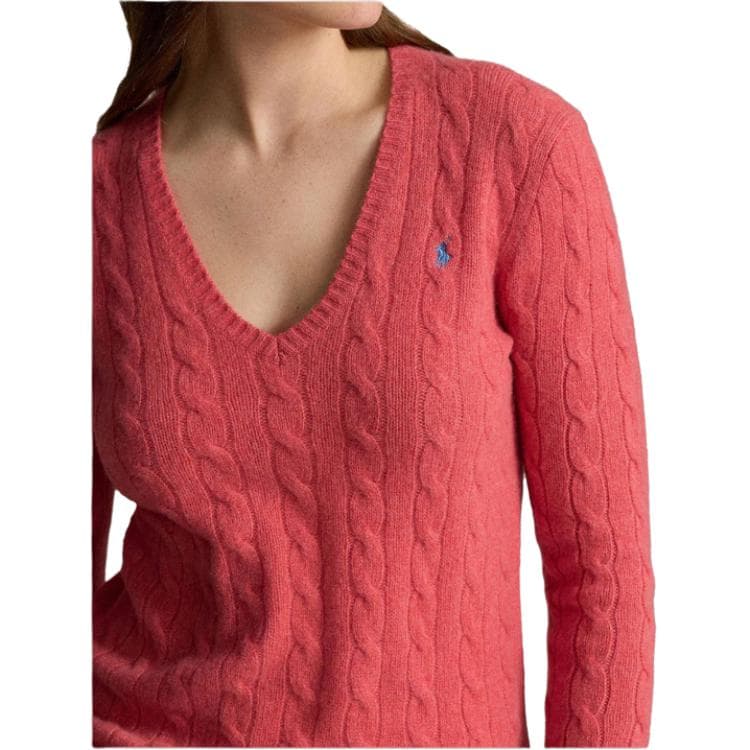 Кардиган Свитер Polo Ralph Lauren женский красный - изображение 5