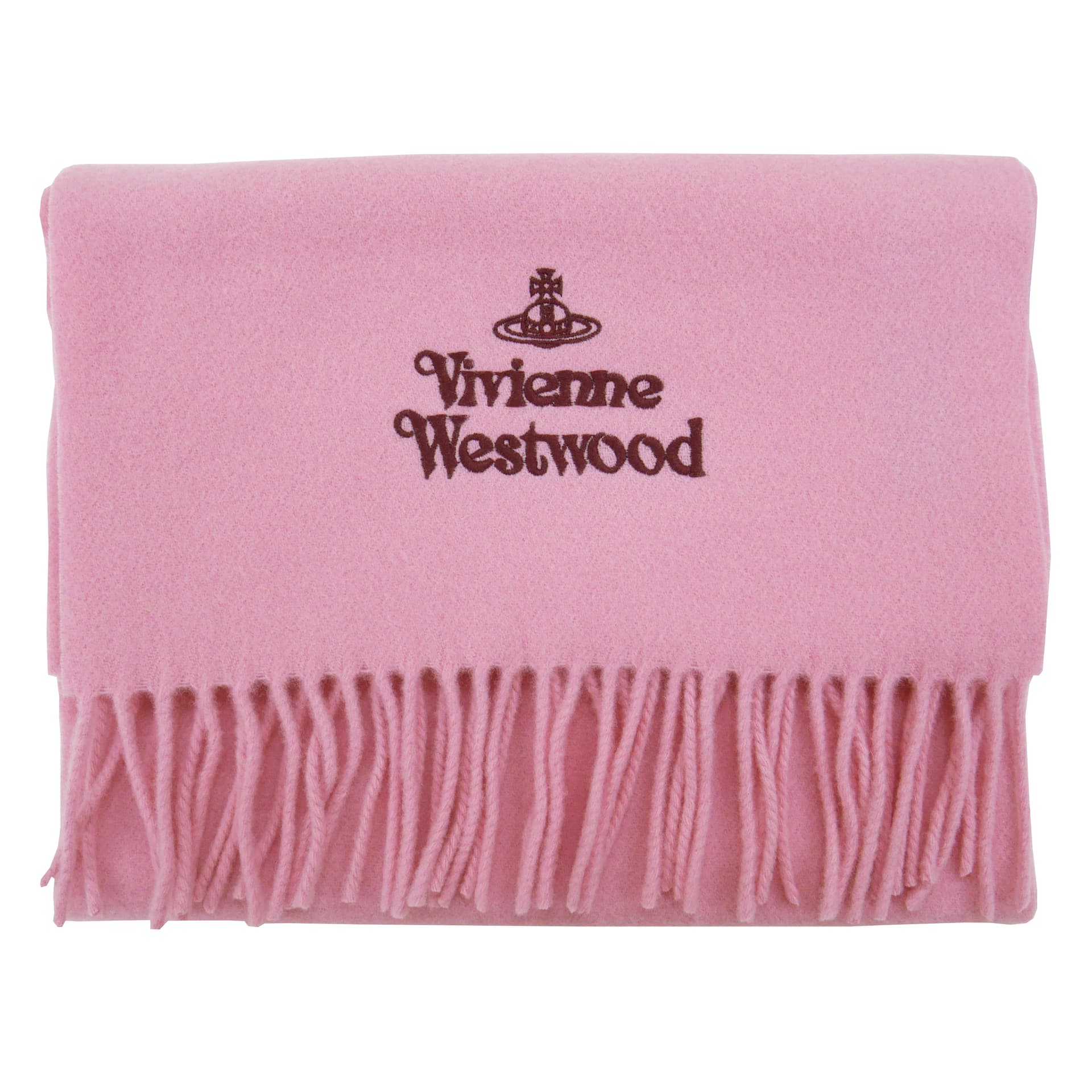 Шарф Шарфы из шерсти Vivienne Westwood женские розовые - изображение 2