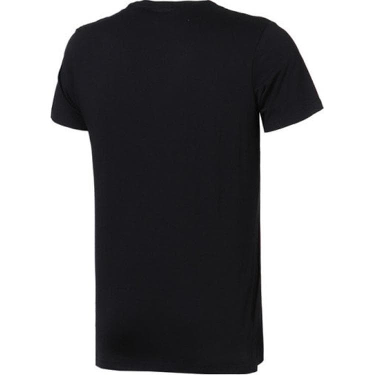 Футболка ADIDAS NEO Мужские Черные T-рубашки - изображение 2