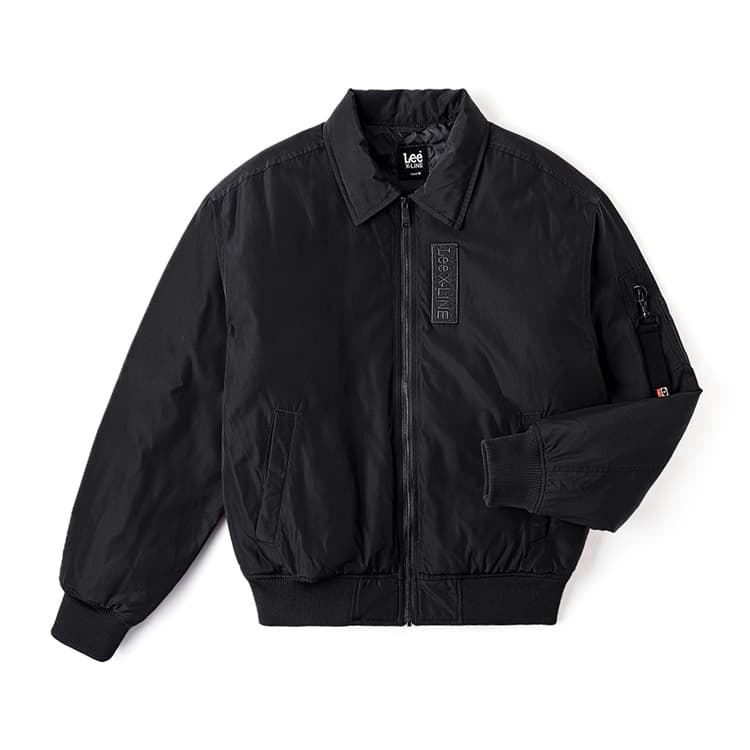 Зимняя куртка Lee FW24 Baseball Down Jacket Black - изображение 2