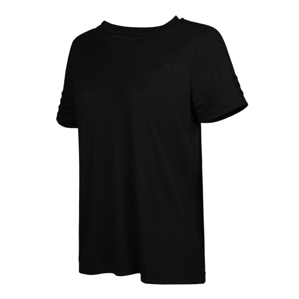 Футболка ADIDAS NEO T Рубашка Женская Черная - изображение 3