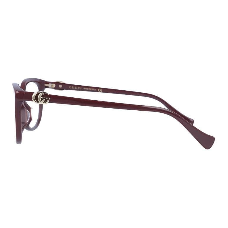 Оправа GUCCI Cat Eye Optical Frames Red Brown Transparent - изображение 4