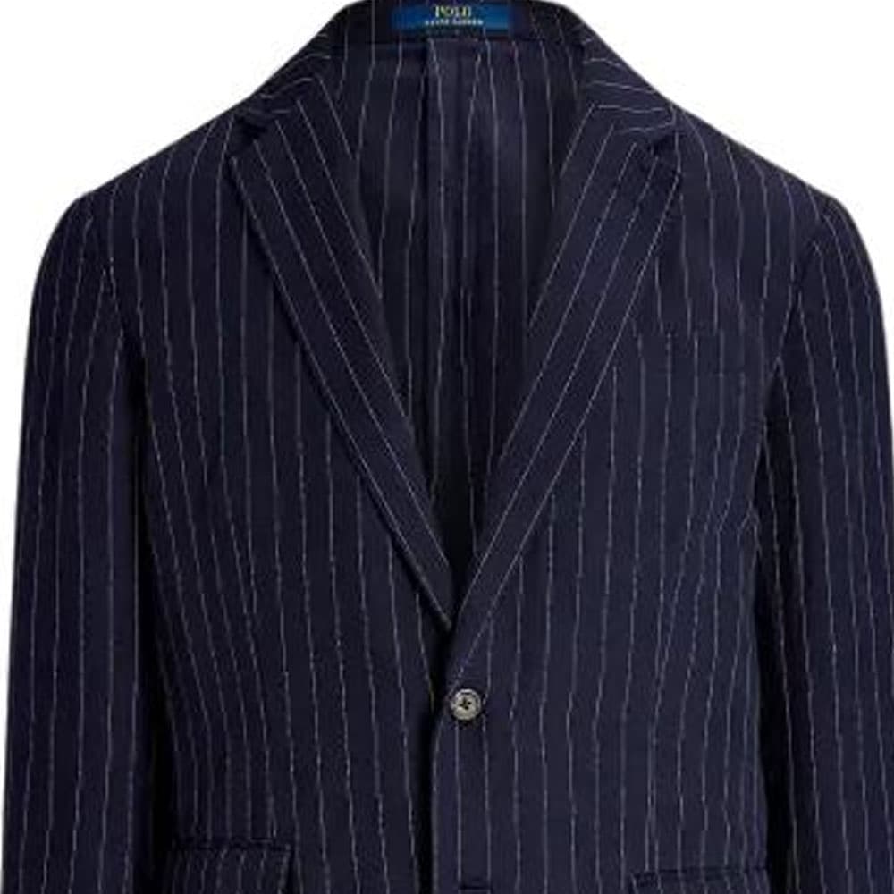 Пиджак Polo Ralph Lauren Polo Soft Modern Pinstripe Twill Jacket - изображение 6