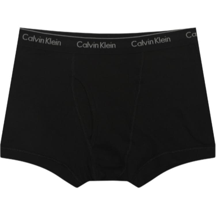 Трусы Calvin Klein Мужское нижнее белье 3 штуки черное - изображение 2