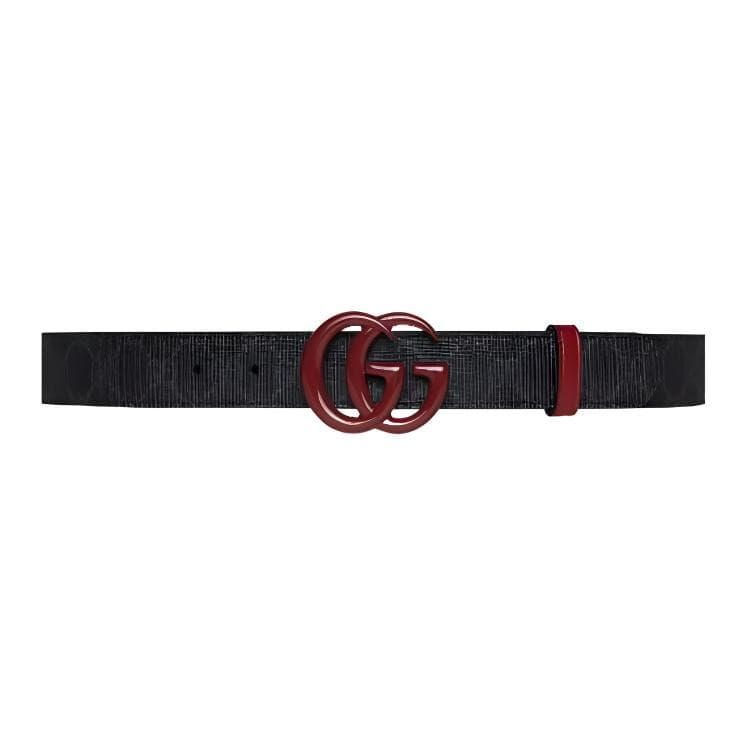 Ремень GUCCI GG Marmont GG Logo 3CM - изображение 1