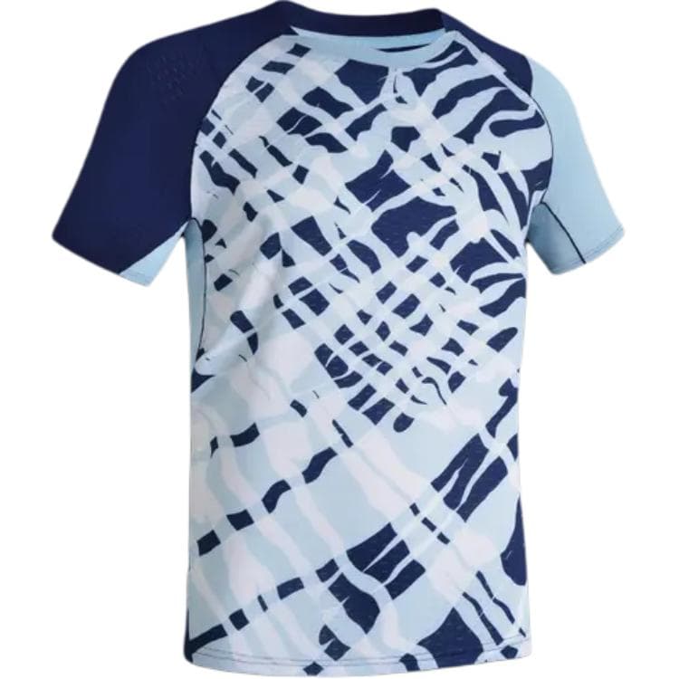 DECATHLON PERFLY Падел-бадминтон Джерси Мужской Карибский Синий - изображение 2