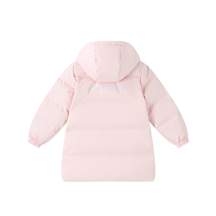 B.Duck Пуховик Розовый для детей 3-7 лет - изображение 2