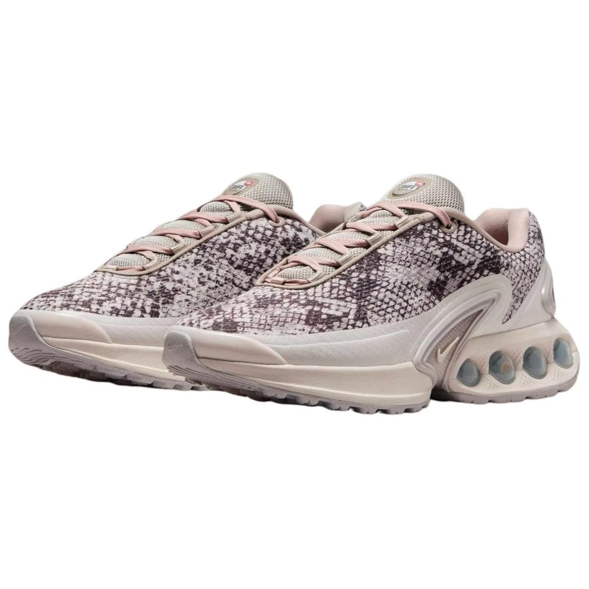 Кроссовки для бега Nike Air MAX DN Устойчивые к истиранию Низкие Повседневные Беговые Кроссовки Женские Бежевые Розовые Коричневые - изображение 3