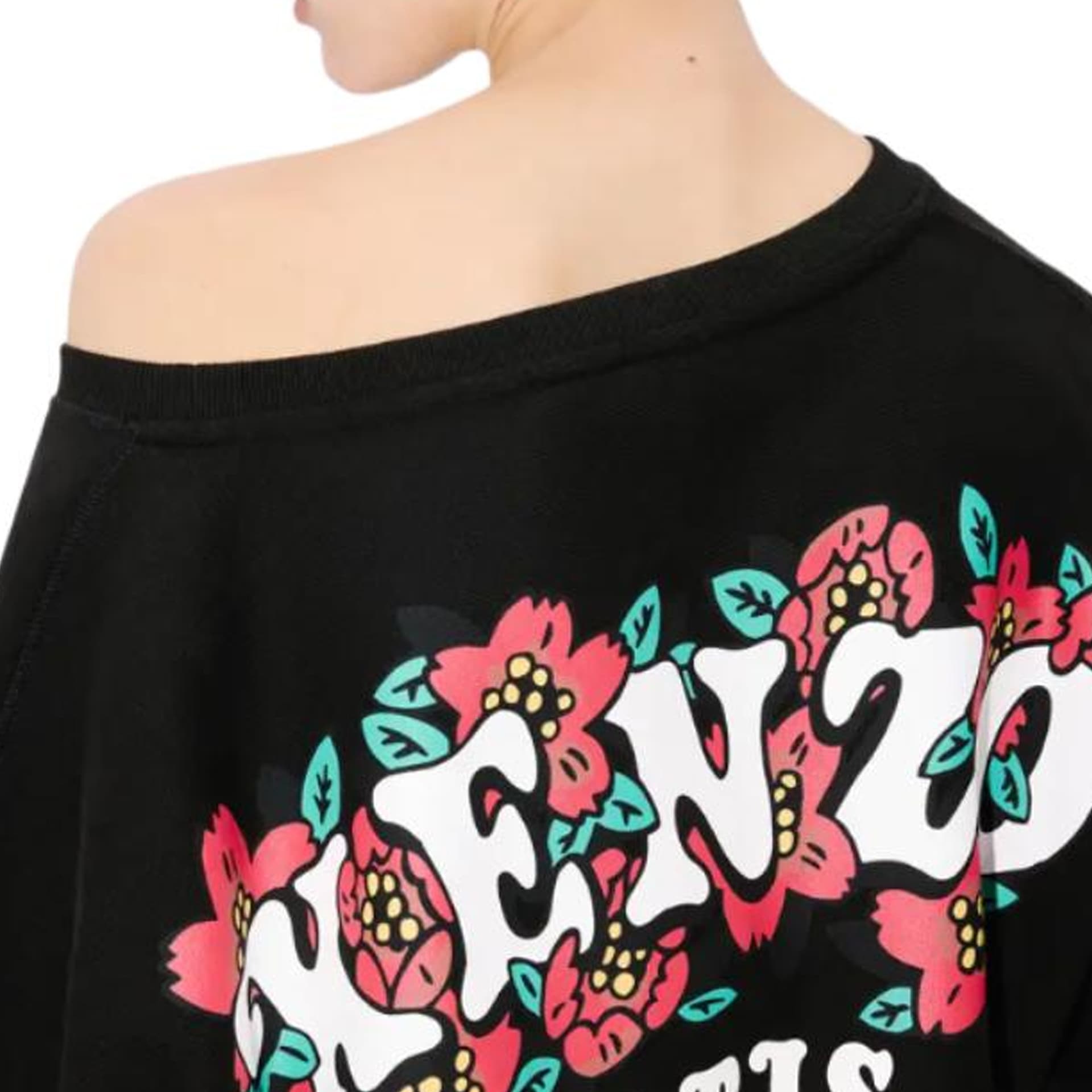 Худи KENZO FW24 Толстовка Женская Черная - изображение 3