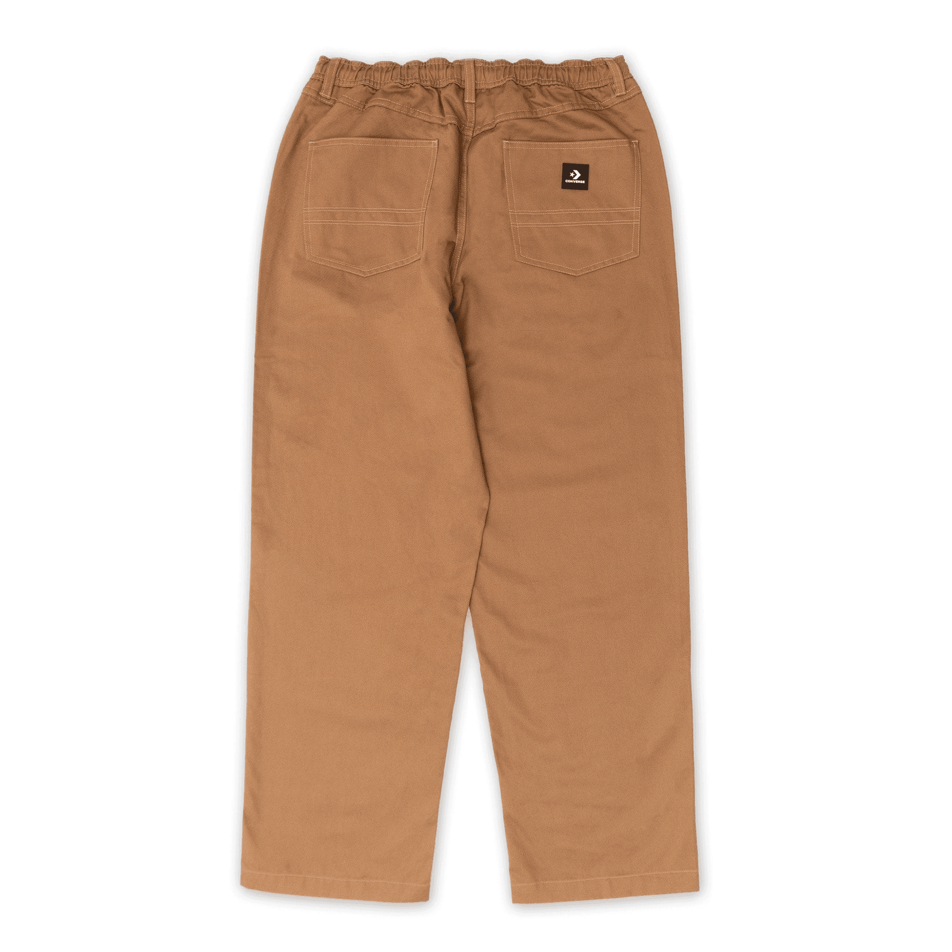 Штаны Converse 5-Pocket PANTAL ONE Универсальный прямой брюки Мужской Оранжевый - изображение 2