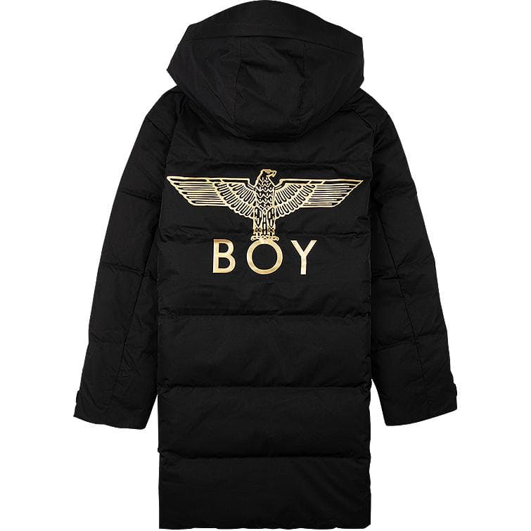 Зимняя куртка Boy London Пуховик Мужской Черный золотой - изображение 2