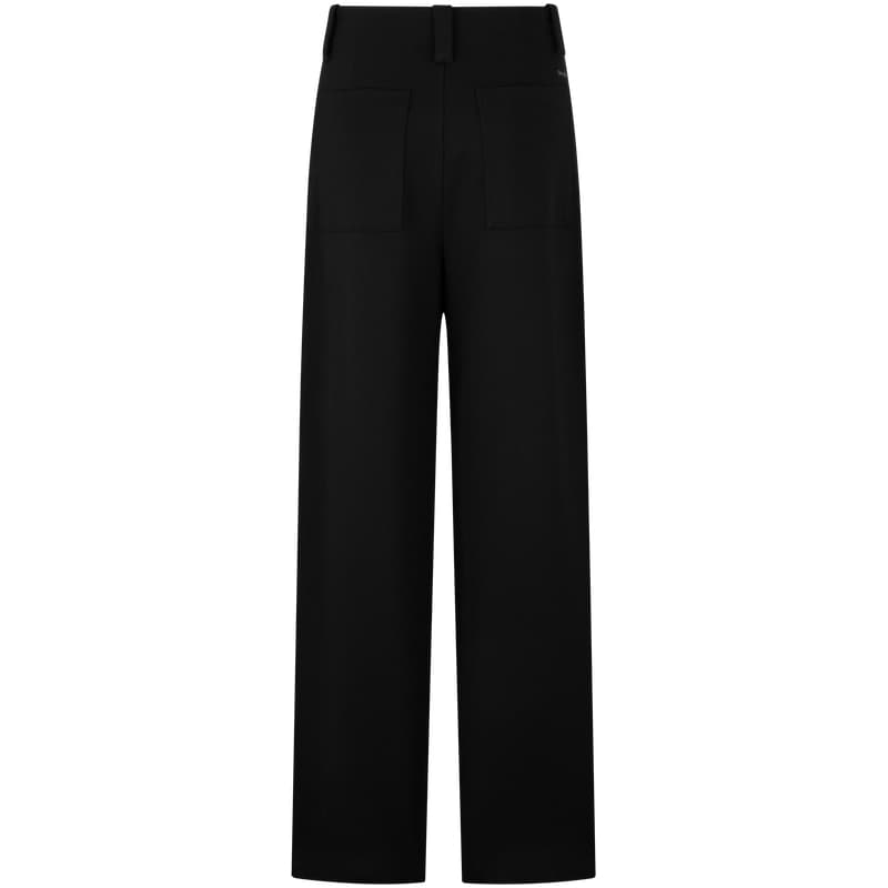 Штаны Calvin Klein SS25 Повседневные брюки женские Космический черный - изображение 2