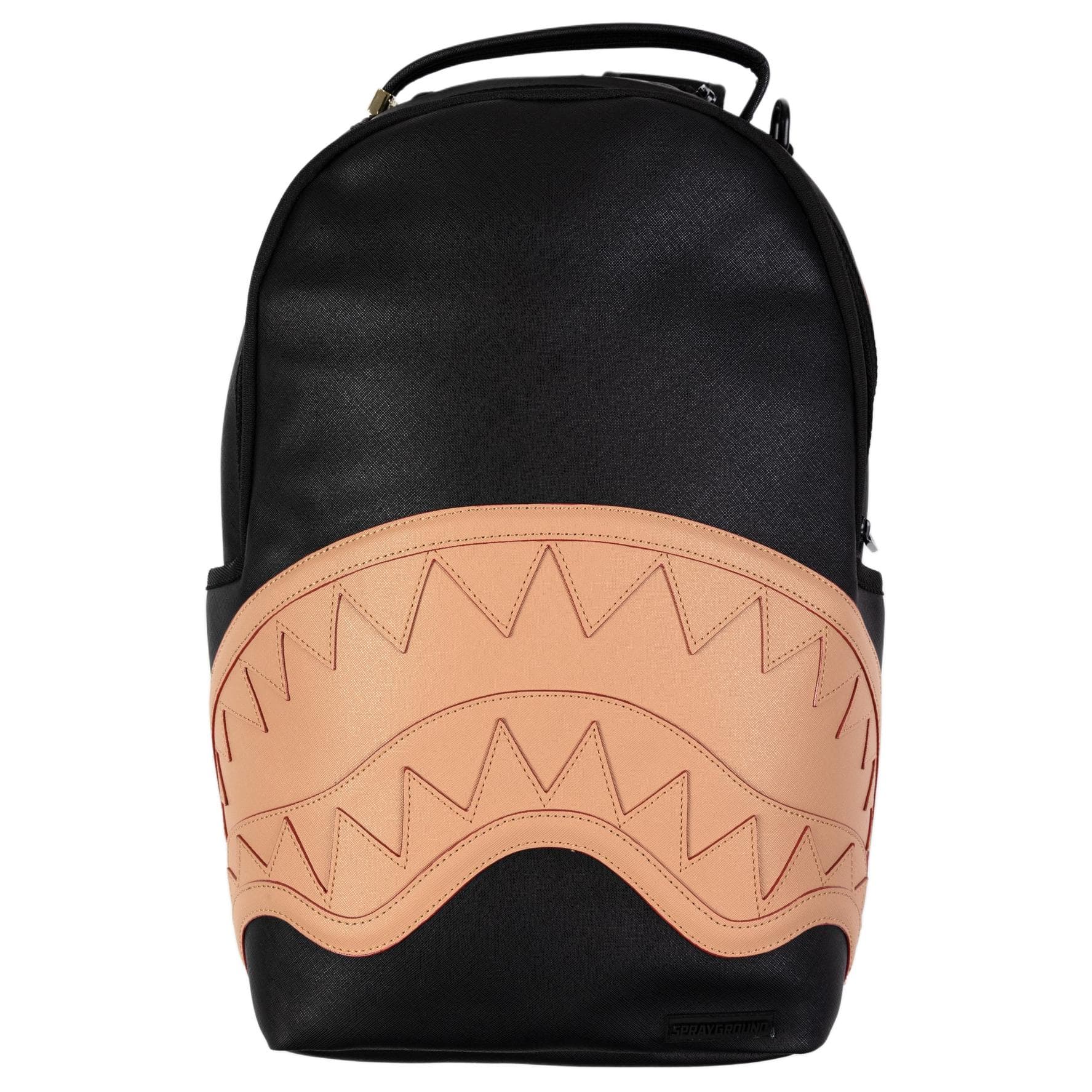 Рюкзак SPRAYGROUND Поливинилхлорид Рюкзак Стандартный (Стандартный) Мужской Черный и Бежевый - изображение 1
