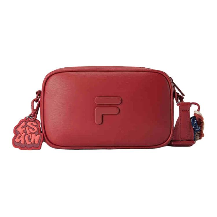 Сумка через плечо FILA FUSION FILA FUSION CLASSICS Искусственная кожа Камера Сумка Плечевая сумка Унисекс Темный Кармин - изображение 1