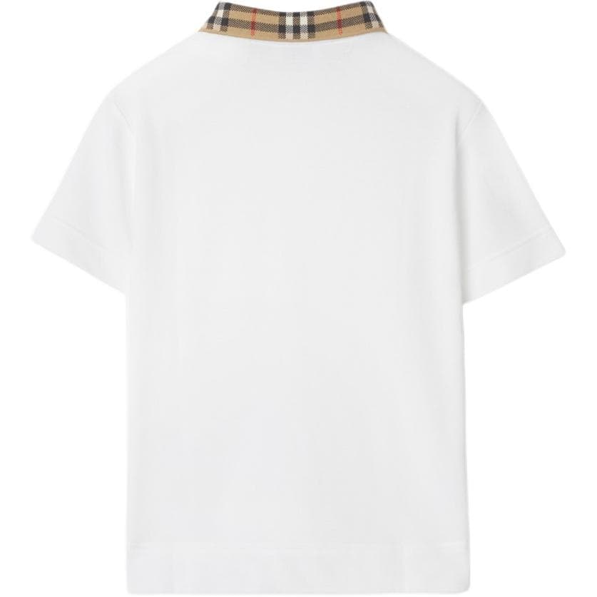 Футболка Burberry T-Shirt FW24 White Kids - изображение 2