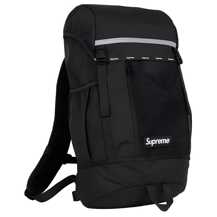 Рюкзак Supreme Нейлоновый Рюкзак Стандартный (Standard) Унисекс Черный - изображение 2