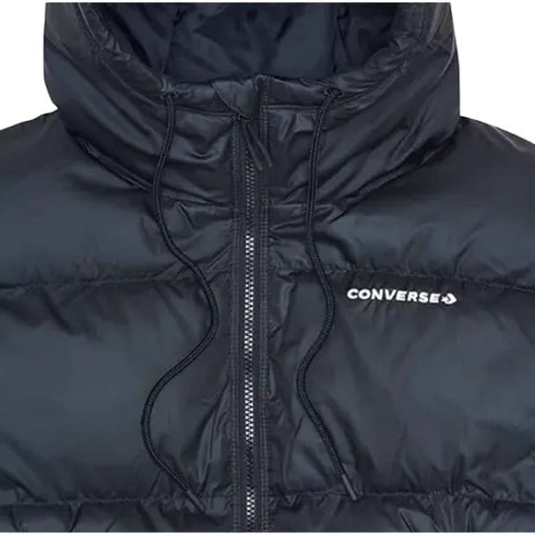 Конверс FW24 Хлопковый пуховик женский черный - изображение 5