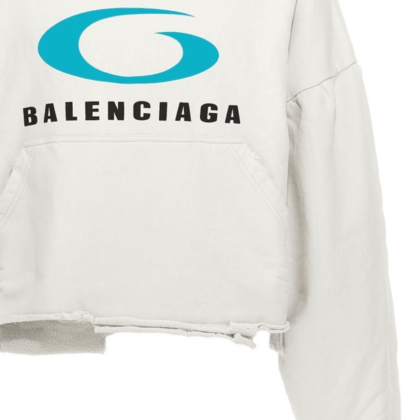 Худи Balenciaga Худи-ханьфу платье стандартный крой унисекс белый - изображение 4