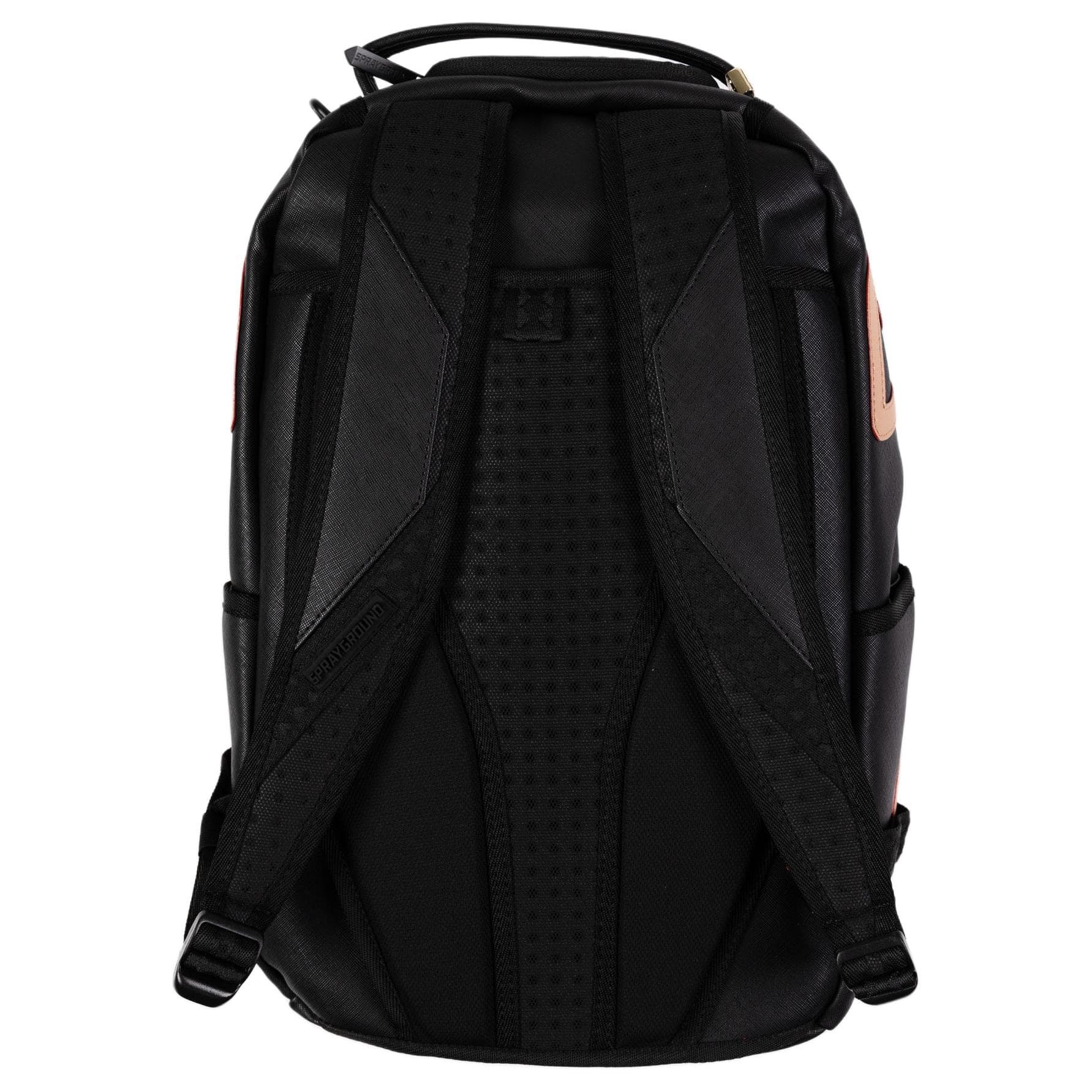 Рюкзак SPRAYGROUND Поливинилхлорид Рюкзак Стандартный (Стандартный) Мужской Черный и Бежевый - изображение 2