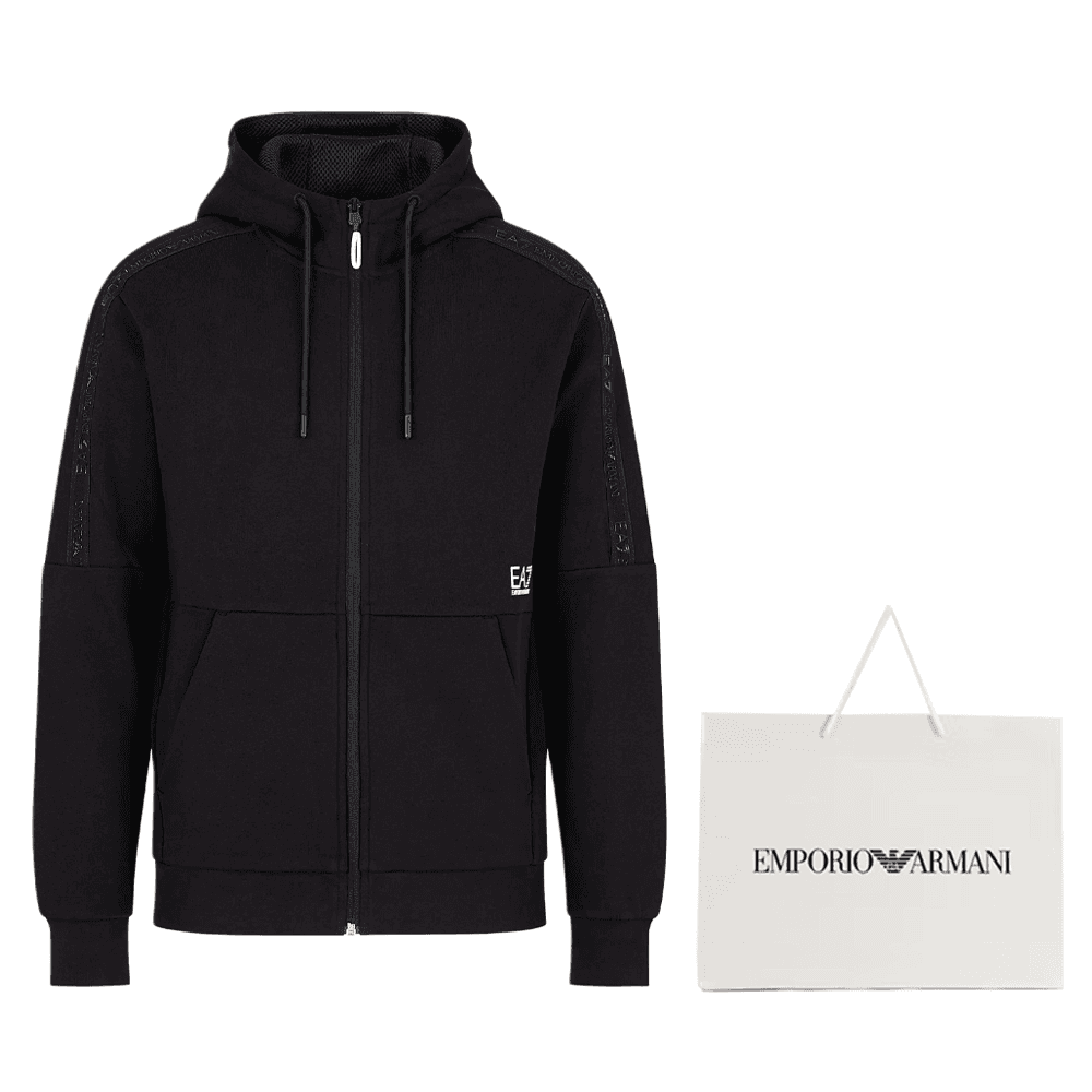Худи EMPORIO ARMANI EA7 SS24 Logo - изображение 5