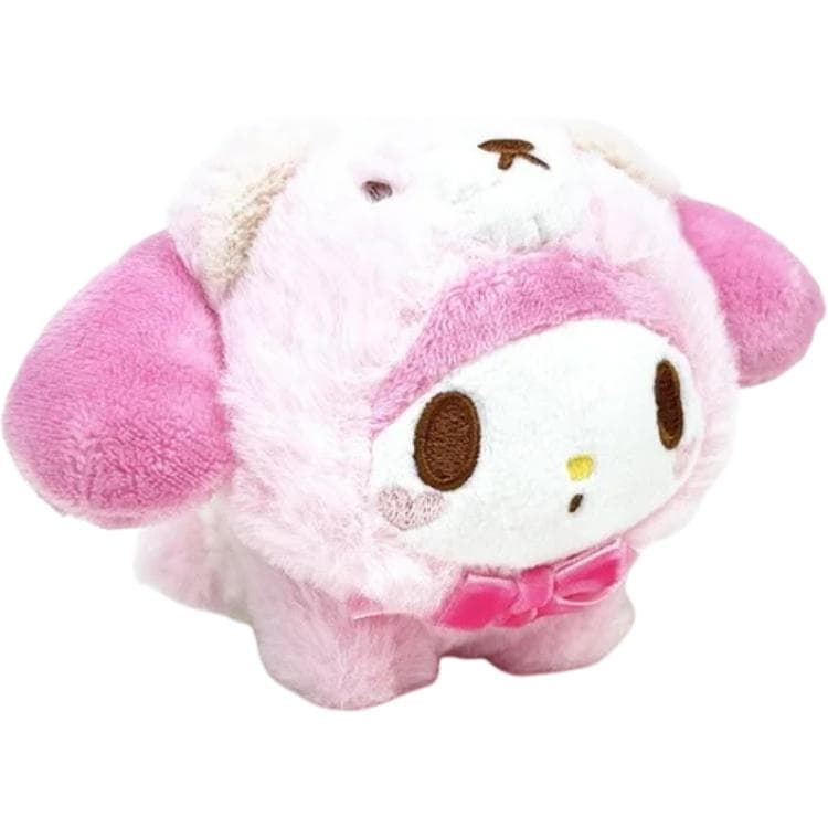 Санрио My Melody Toy Медвежонок Талисман Кукла Плюшевый Украшение 13,5 см Длина Тела - изображение 1