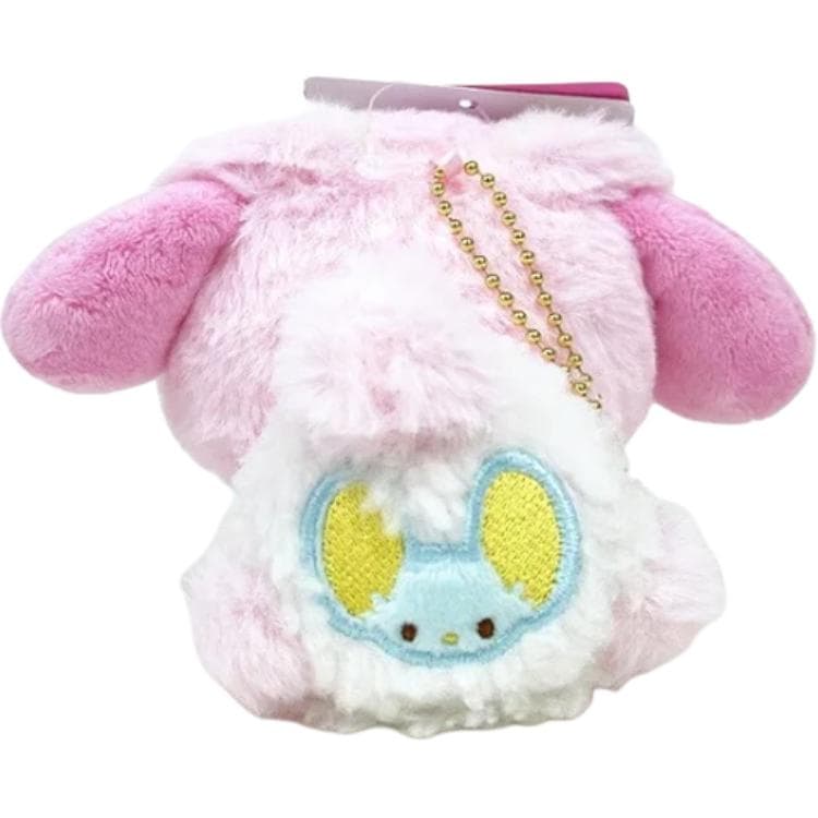 Санрио My Melody Toy Медвежонок Талисман Кукла Плюшевый Украшение 13,5 см Длина Тела - изображение 3