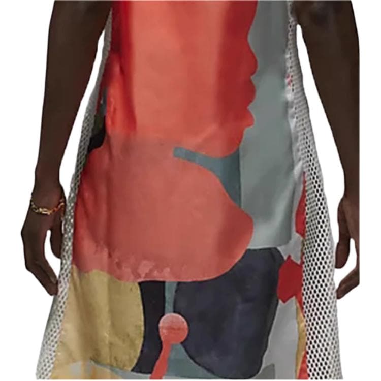 Jordan Mesh Tank Dress Red - изображение 4