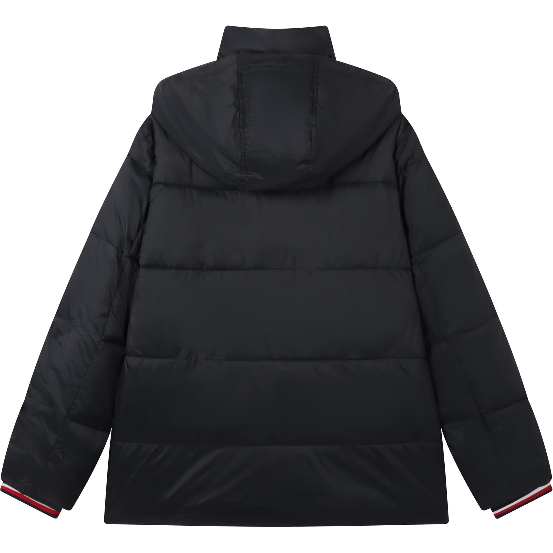 Зимняя куртка пуховик Tommy Hilfiger Хлопковый пуховик мужской черный - изображение 2