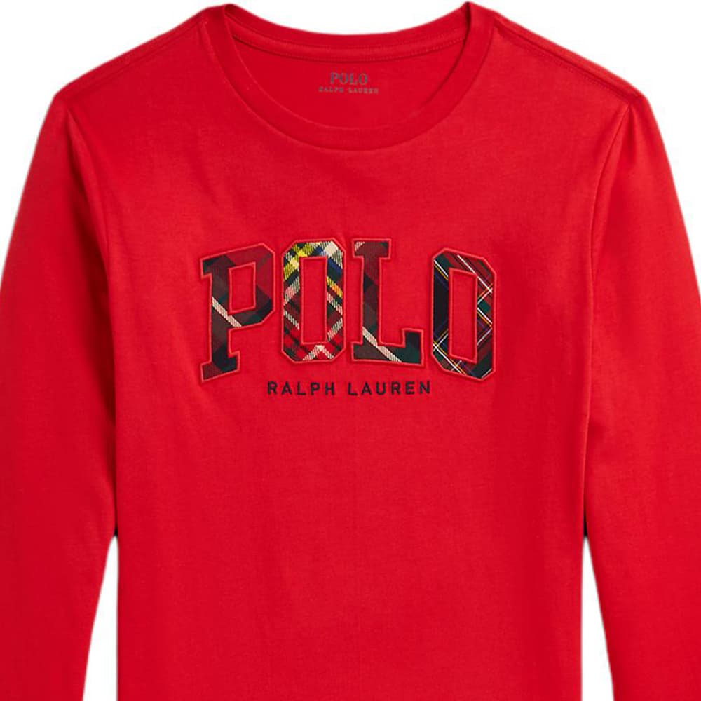Футболка Polo Ralph Lauren T-рубашка красная детская - изображение 3