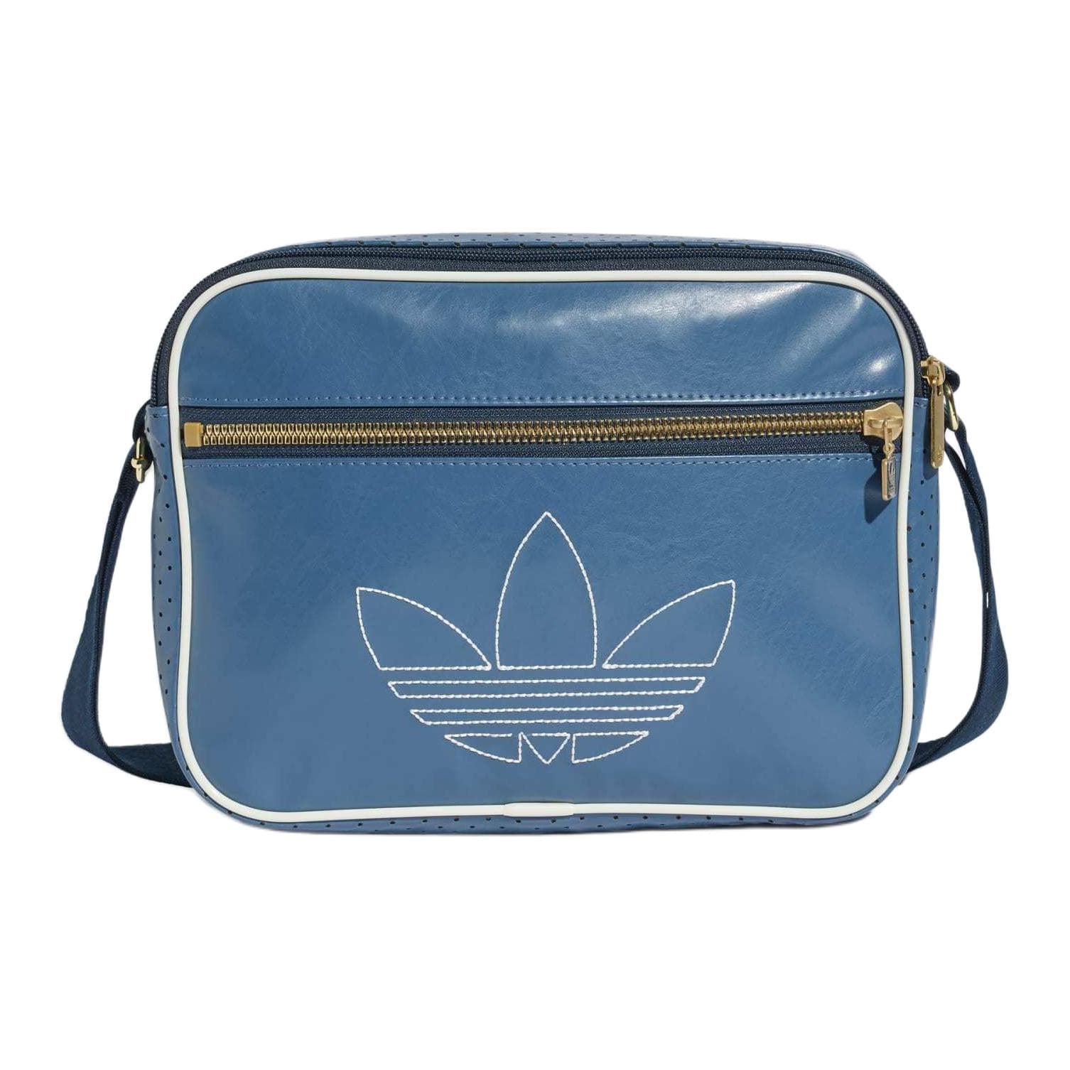 Мини-сумка Adidas Originals Adidas Полиуретан Сумка через плечо Сумка на плечо Унисекс Чернила Синий - изображение 1