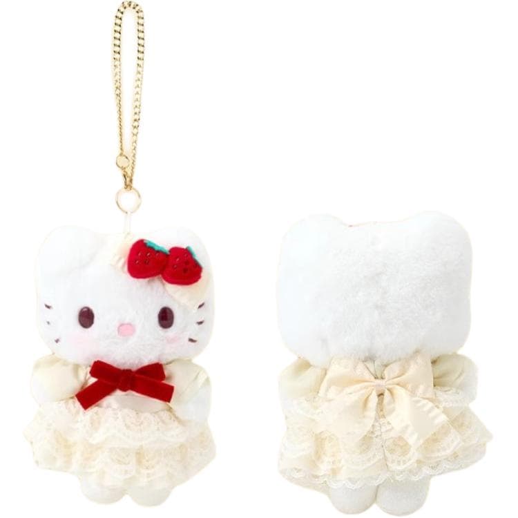 Санрио Strawberry Cake Collection Куклы Плюшевый Украшение 13,5 см Длина Корпуса - изображение 3