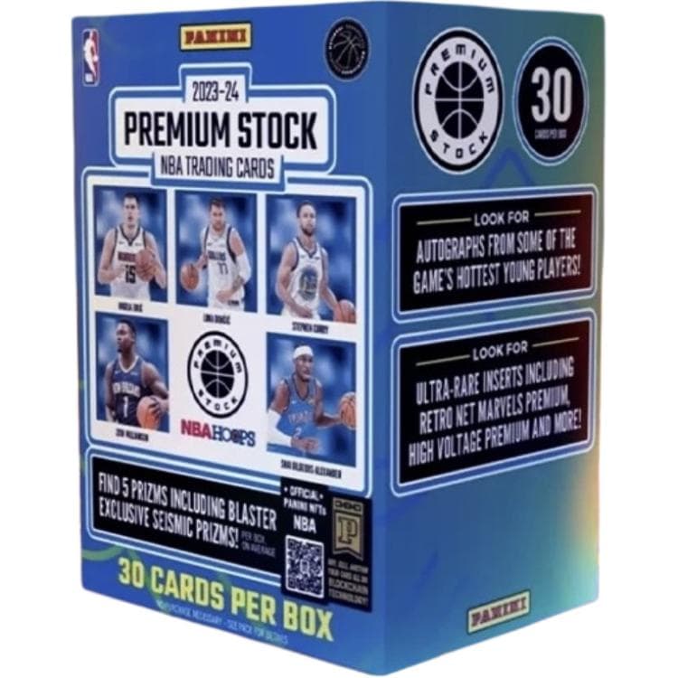 Коллекционные карточки PANINI 24 Премиум Stock Баскетбольный Бластер Баскетбол Коллекционная карта Рука GRENADE Спортивные карты Целая коробка - изображение 1