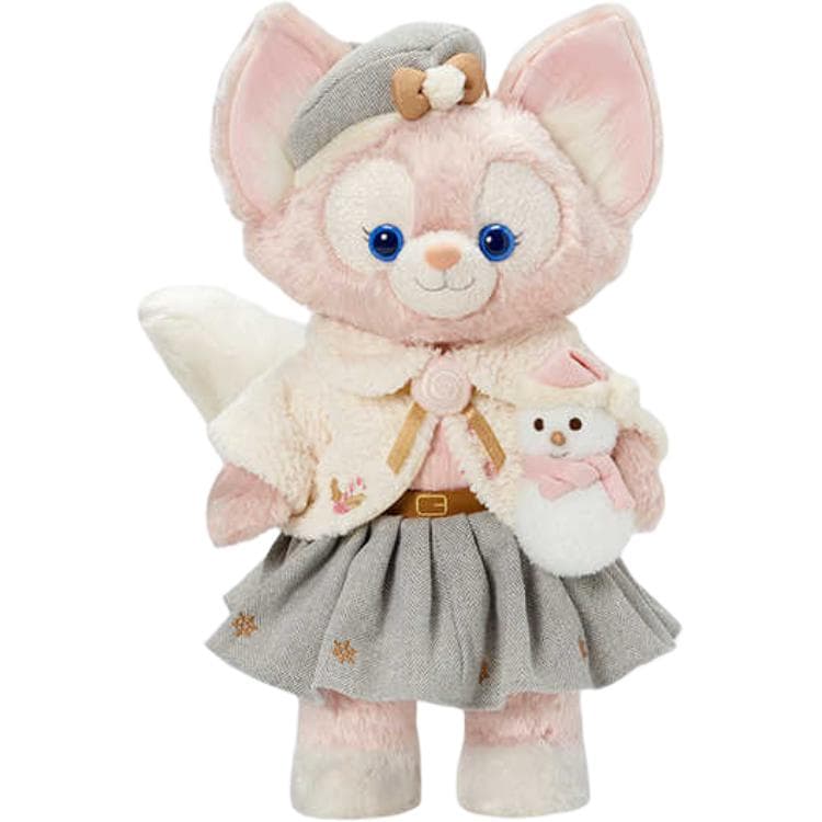 Мягкая игрушка Disney 2024 Зимняя коллекция Duffy и Friends Линабелл Средняя кукла Мягкая игрушка Шанхайский Дисней H43см - изображение 2