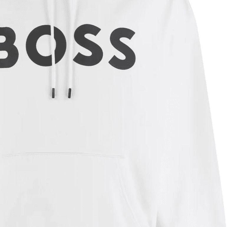 Худи HUGO BOSS Худи-Ханьфу Платье Унисекс Белое - изображение 4