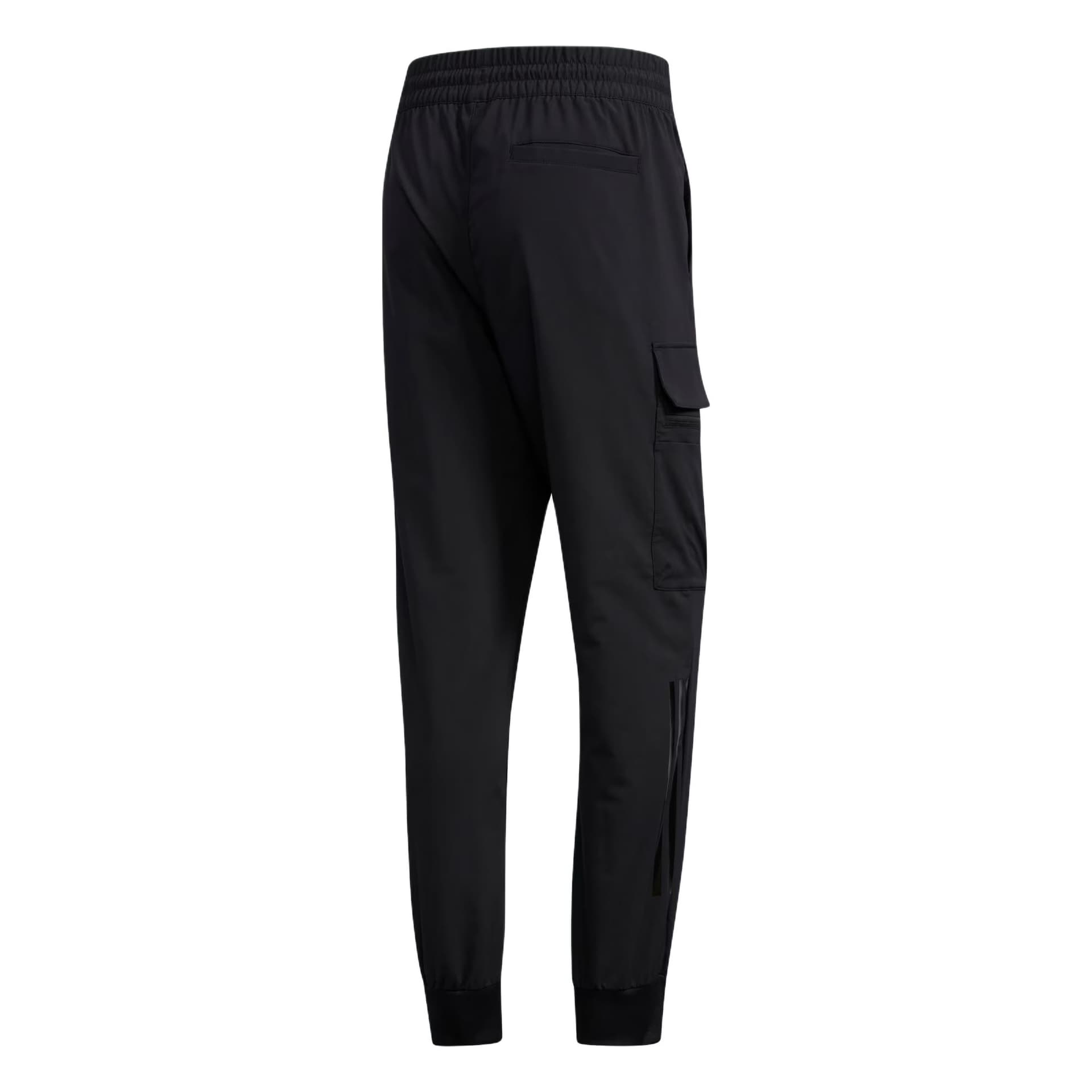 Штаны Adidas Neo Вязаные Спортивные Брюки Мужские Черные - изображение 2