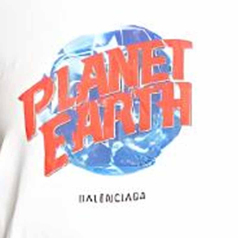Футболка Balenciaga T-рубашка Женская Белая Стандартная (Стандартная) - изображение 5