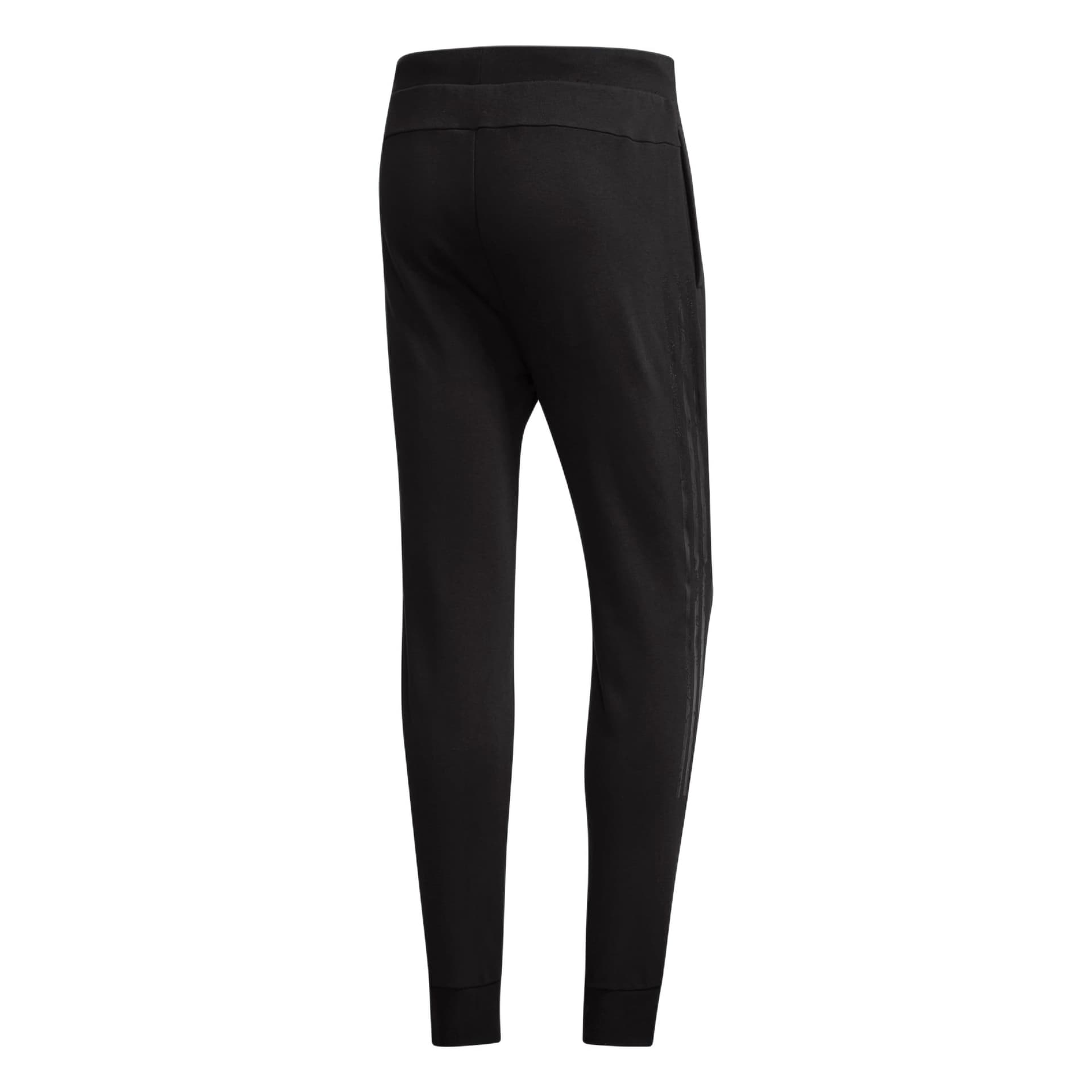 Штаны Adidas Neo Вязаные Спортивные Брюки Мужские Черные - изображение 2