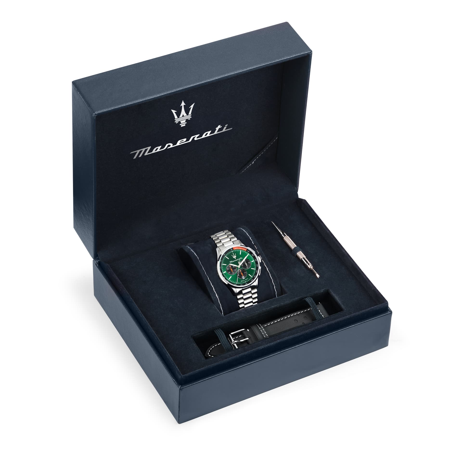 Механические часы Maserati Victorious Collection Кварцевый механизм Зеленый циферблат Мужские часы - изображение 4