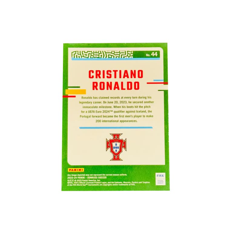 Коллекционные карточки PANINI CRISTIANO RONALDO CRISTIANO RONALDO Португалия Real Madrid O Версия Основа Игрок Карта GOOD CONDITION - изображение 2