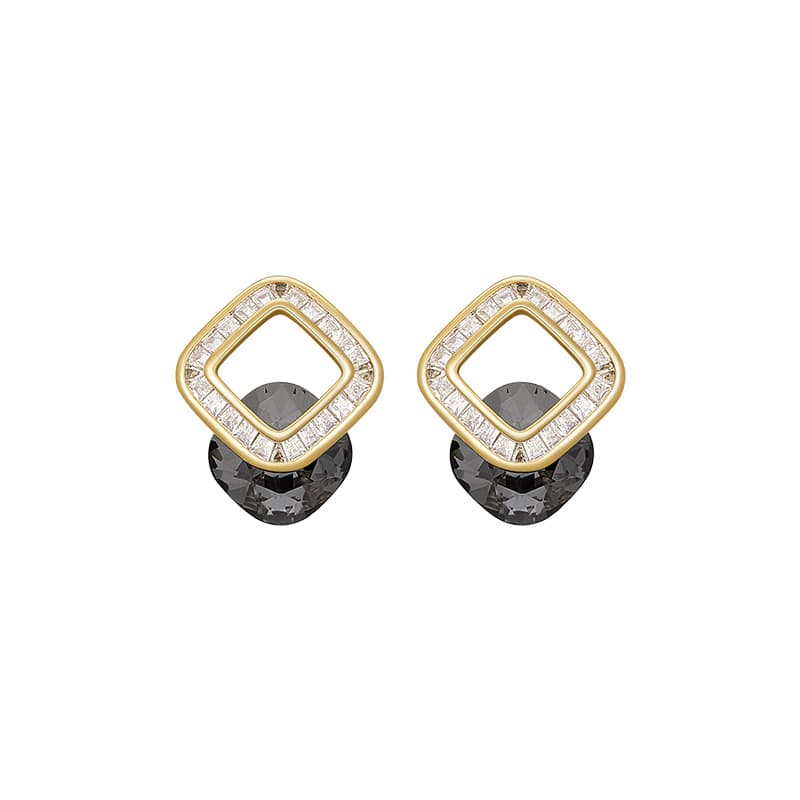 Серьги HMZ Серебряные серьги-гвоздики с иглой из серебра S925 женские - изображение 1